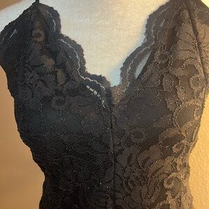 Black Lace Bodysuit